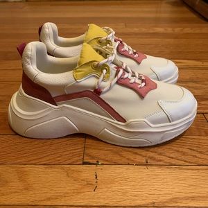 Topshop Chunky Sole Trainers/Sneakers